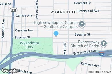 Map image of the property - 942 Beecher St