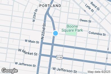 Map image of the property - 121 N 21st St