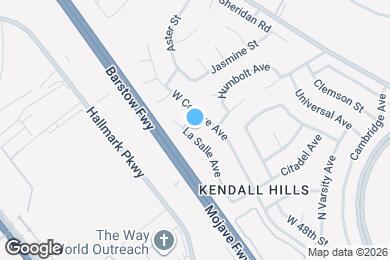 Map image of the property - 2342 La Salle Ave
