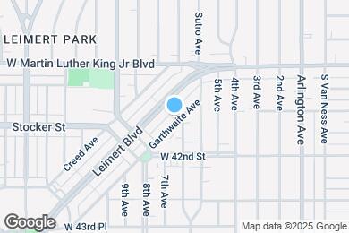 Map image of the property - 4145 Garthwaite Ave