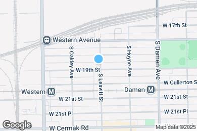 Map image of the property - 2200 W 19th St