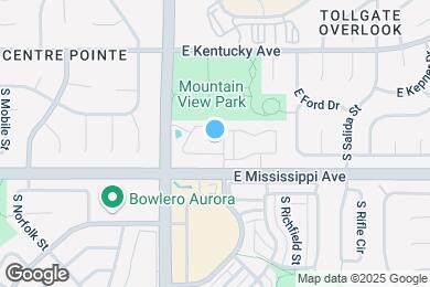 Map image of the property - 17093 E Tennessee Dr