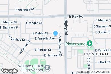 Map image of the property - 3128 E Franklin Ave