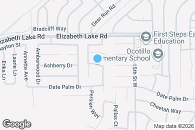 Map image of the property - 1632 Serval Way