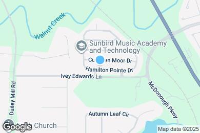 Map image of the property - 136 Hamilton Pointe Dr