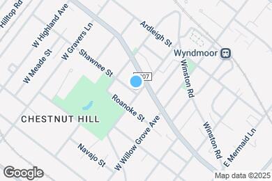 Map image of the property - 19 W Abington Ave