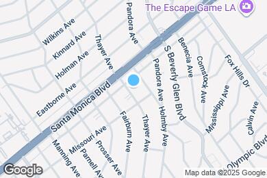 Map image of the property - Thayer Avenue Apartments