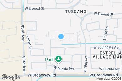 Map image of the property - 8025 W Agora Ln