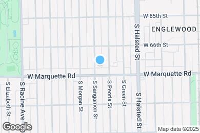 Map image of the property - 6639 S Sangamon St