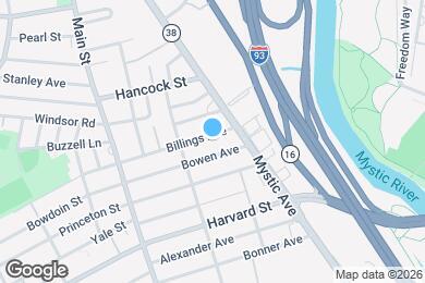 Map image of the property - 89 Billings Ave