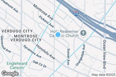 Map image of the property - 2547 Piedmont Ave