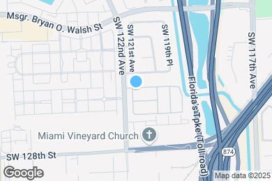 Map image of the property - 12427 SW 121st Ave