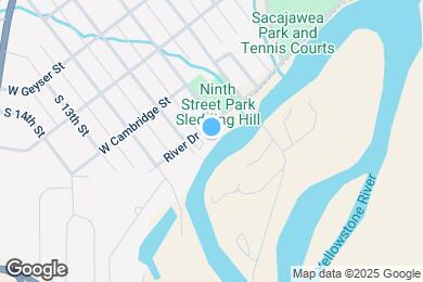 Map image of the property - 1001 River Dr
