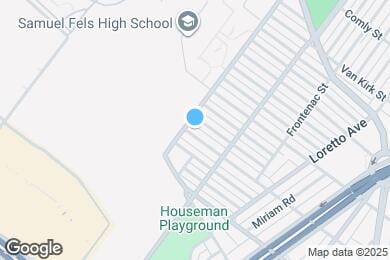 Map image of the property - 841 Bridge St