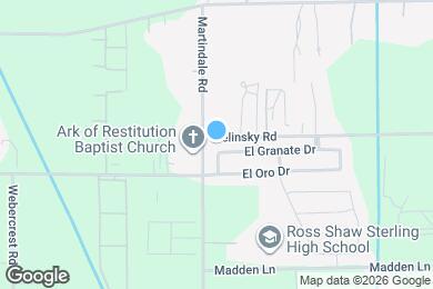 Map image of the property - 6103 El Granate Dr