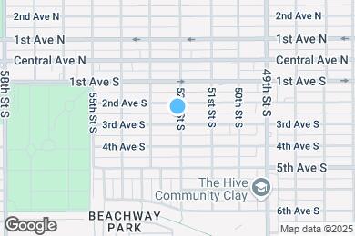 Map image of the property - 295 52nd St S