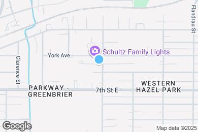 Map image of the property - 891 Hazelwood St