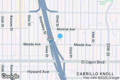 Map image of the property - 4431 32nd St