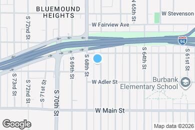 Map image of the property - 233 S 67th St