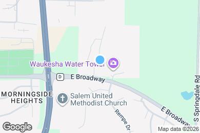 Map image of the property - Broadway Commons LLC