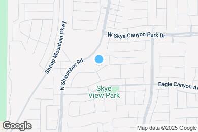 Map image of the property - 10522 Skye Arroyo Ave
