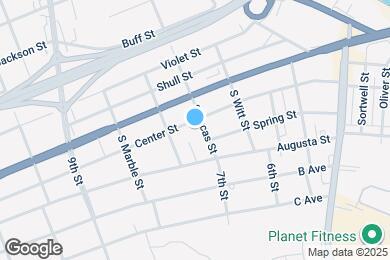 Map image of the property - 705 Center St
