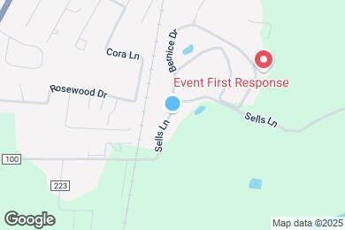 Map image of the property - 586 Sells Ln