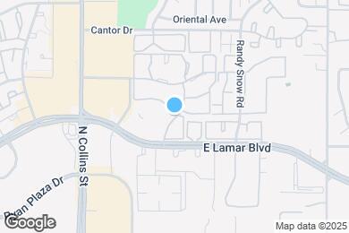 Map image of the property - 1109 Calico Ln