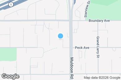 Map image of the property - 7801 Peck Ave