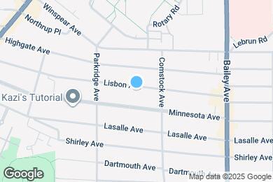 Map image of the property - 255 Lisbon Ave