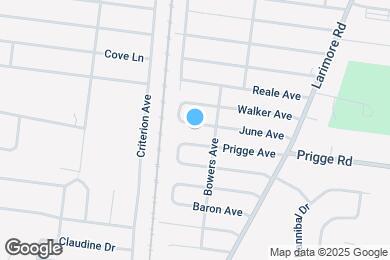 Map image of the property - 1216 June Ave