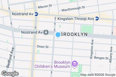 Map image of the property - 1375 Pacific St