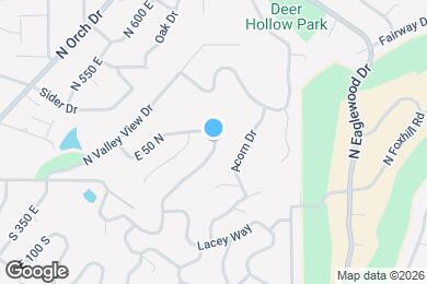 Map image of the property - 87 N Orch Dr