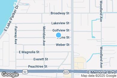 Map image of the property - 2505 Burns St