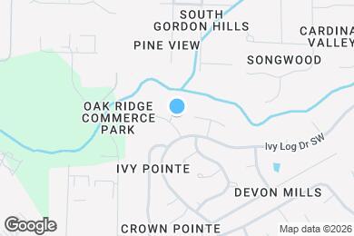 Map image of the property - 6830 Cherry Log Pl