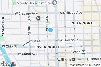Map image of the property - 172 W Erie St