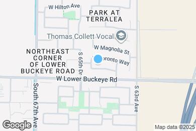 Map image of the property - 6418 W Preston Ln
