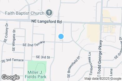 Map image of the property - 118 SE Crestwood St