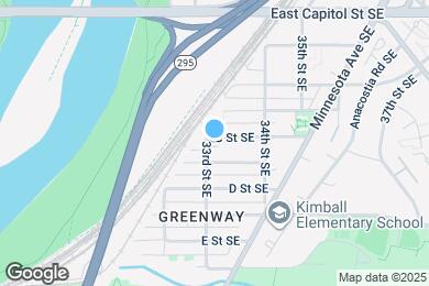 Map image of the property - 3301 C St SE