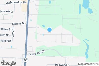 Map image of the property - 547 Concho St