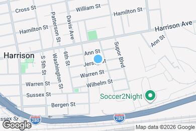 Map image of the property - 725 Jersey St