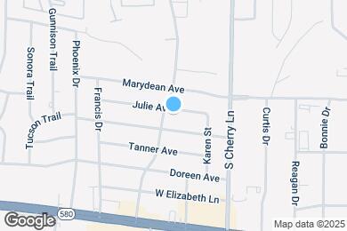 Map image of the property - 8031 Julie Ave