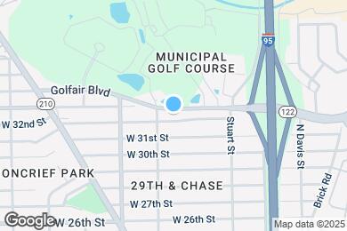 Map image of the property - 1193 W 32nd St