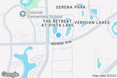 Map image of the property - THE RETREAT AT VISTA LAKE