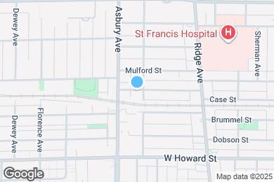 Map image of the property - 1216 Harvard Terrace