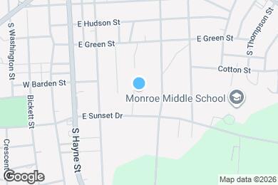 Map image of the property - 809 Valley Creek Dr