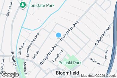 Map image of the property - 104 Broughton Ave