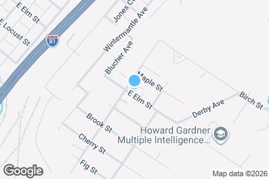 Map image of the property - 1409 E Elm St