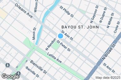 Map image of the property - 3114 Orleans Ave