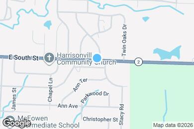 Map image of the property - 2102 Chateau Dr